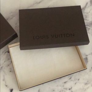 New Louis Vuitton gift box 11 x 7.25 x 2”